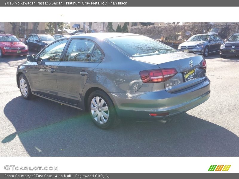 Platinum Gray Metallic / Titan Black 2015 Volkswagen Passat S Sedan