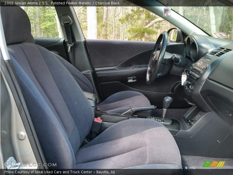 Polished Pewter Metallic / Charcoal Black 2002 Nissan Altima 2.5 S
