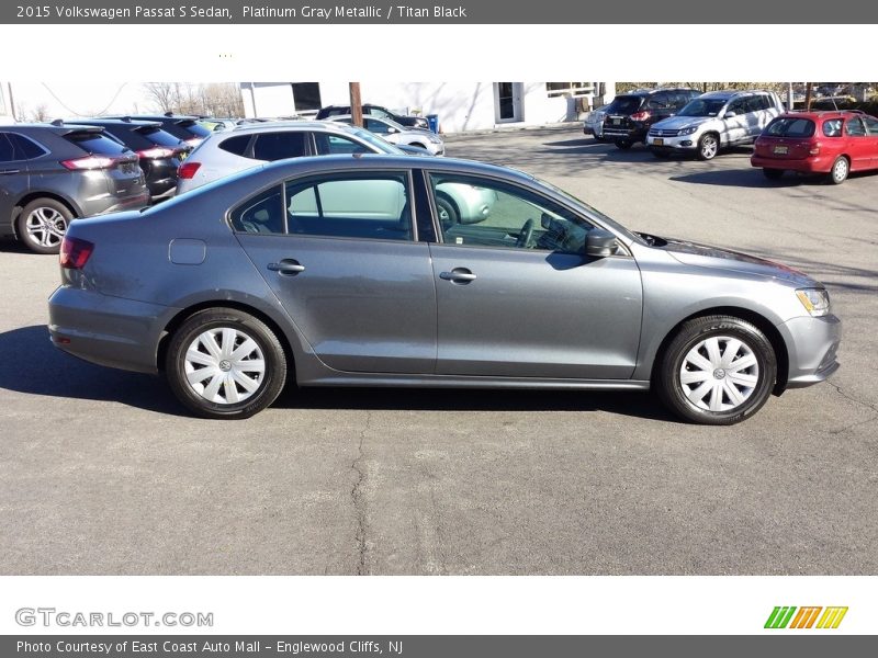 Platinum Gray Metallic / Titan Black 2015 Volkswagen Passat S Sedan