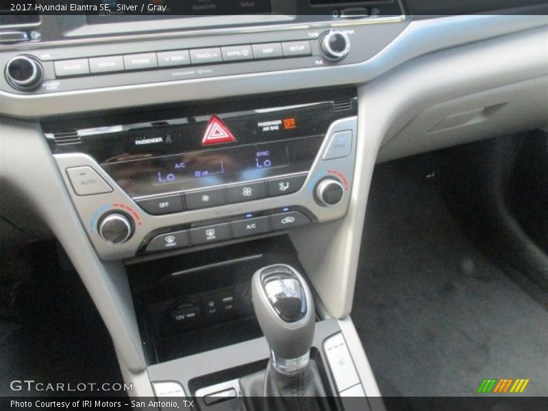 Silver / Gray 2017 Hyundai Elantra SE