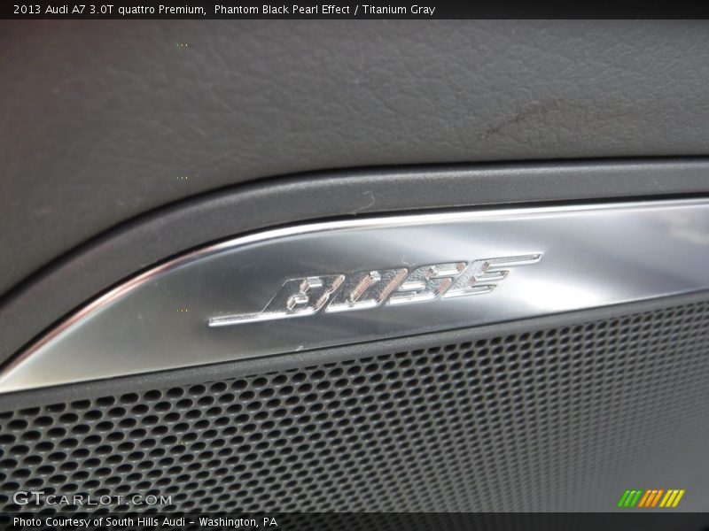 Phantom Black Pearl Effect / Titanium Gray 2013 Audi A7 3.0T quattro Premium