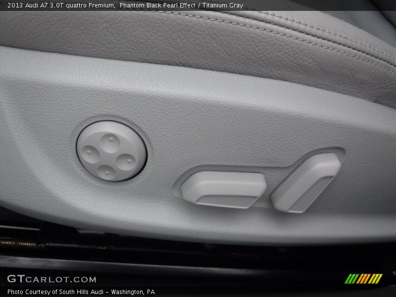 Phantom Black Pearl Effect / Titanium Gray 2013 Audi A7 3.0T quattro Premium