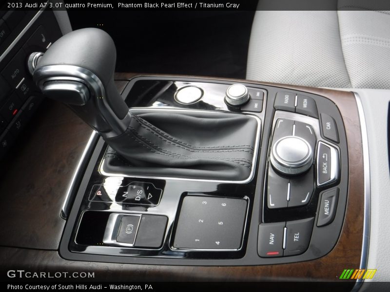 Phantom Black Pearl Effect / Titanium Gray 2013 Audi A7 3.0T quattro Premium