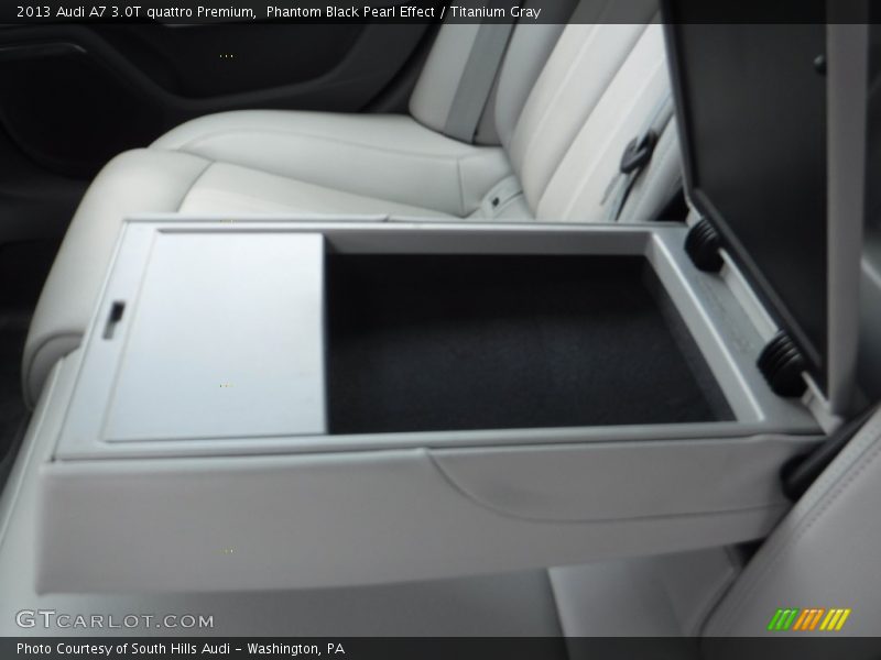 Phantom Black Pearl Effect / Titanium Gray 2013 Audi A7 3.0T quattro Premium