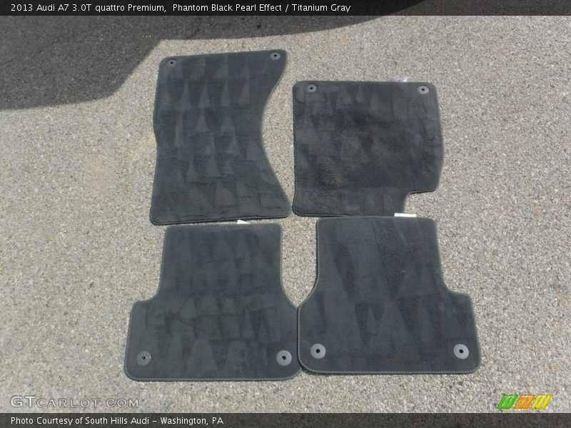 Phantom Black Pearl Effect / Titanium Gray 2013 Audi A7 3.0T quattro Premium