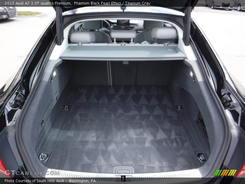 Phantom Black Pearl Effect / Titanium Gray 2013 Audi A7 3.0T quattro Premium