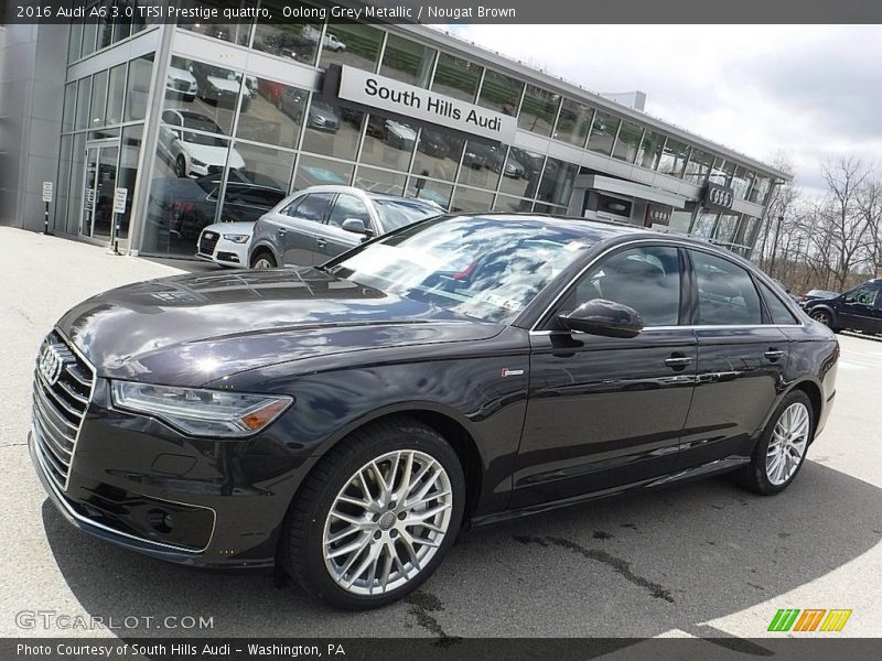 Oolong Grey Metallic / Nougat Brown 2016 Audi A6 3.0 TFSI Prestige quattro