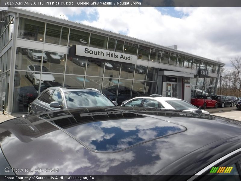 Oolong Grey Metallic / Nougat Brown 2016 Audi A6 3.0 TFSI Prestige quattro