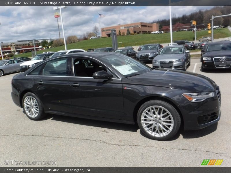 Oolong Grey Metallic / Nougat Brown 2016 Audi A6 3.0 TFSI Prestige quattro