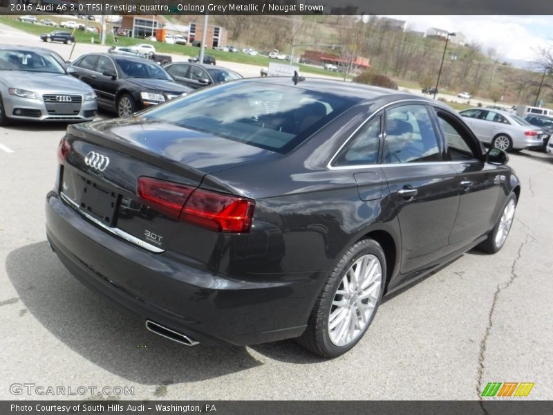 Oolong Grey Metallic / Nougat Brown 2016 Audi A6 3.0 TFSI Prestige quattro