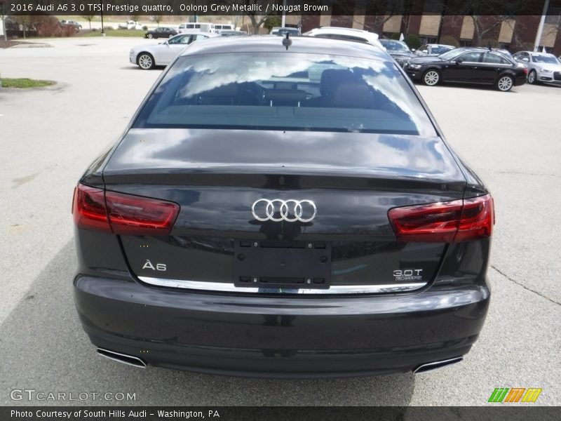 Oolong Grey Metallic / Nougat Brown 2016 Audi A6 3.0 TFSI Prestige quattro