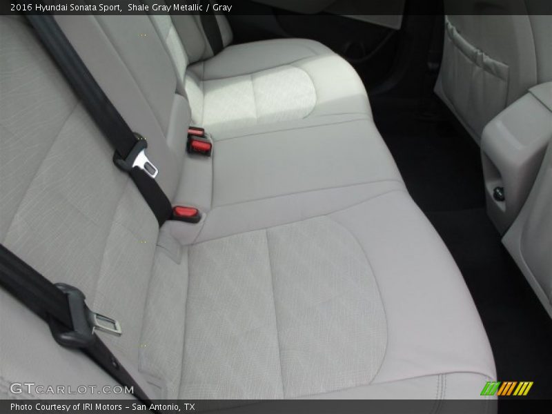 Shale Gray Metallic / Gray 2016 Hyundai Sonata Sport