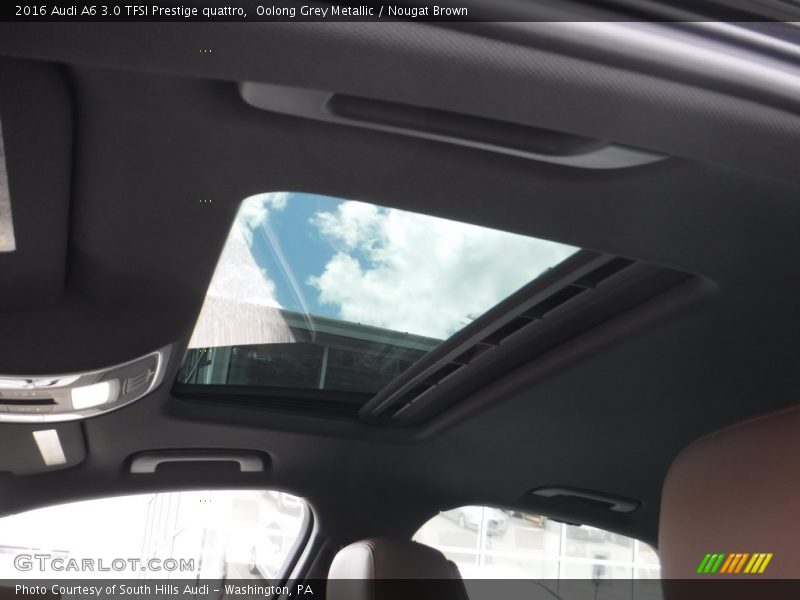 Oolong Grey Metallic / Nougat Brown 2016 Audi A6 3.0 TFSI Prestige quattro