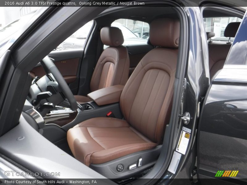 Oolong Grey Metallic / Nougat Brown 2016 Audi A6 3.0 TFSI Prestige quattro