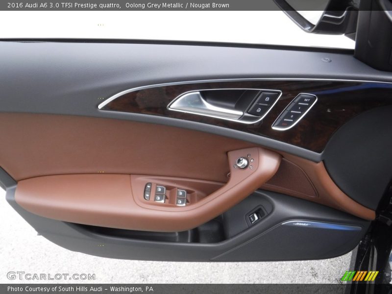 Oolong Grey Metallic / Nougat Brown 2016 Audi A6 3.0 TFSI Prestige quattro