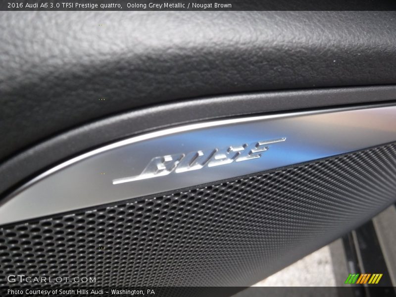 Oolong Grey Metallic / Nougat Brown 2016 Audi A6 3.0 TFSI Prestige quattro