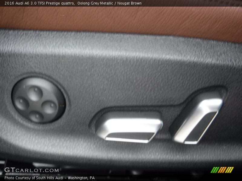 Oolong Grey Metallic / Nougat Brown 2016 Audi A6 3.0 TFSI Prestige quattro