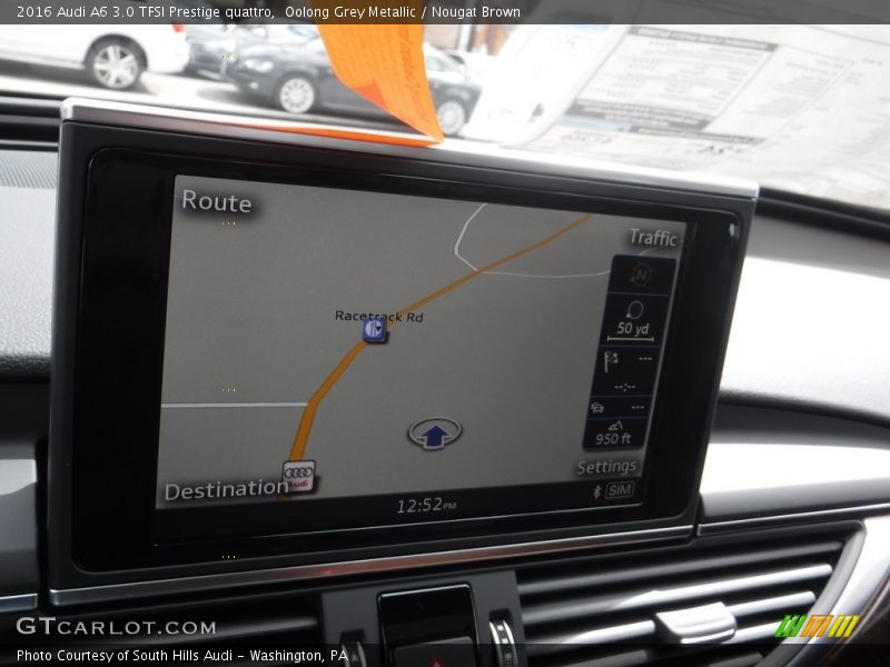 Oolong Grey Metallic / Nougat Brown 2016 Audi A6 3.0 TFSI Prestige quattro