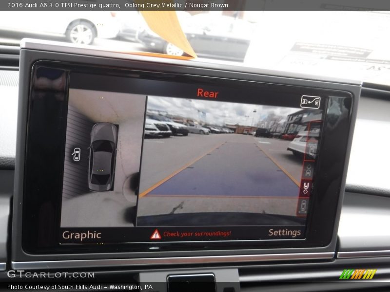 Oolong Grey Metallic / Nougat Brown 2016 Audi A6 3.0 TFSI Prestige quattro