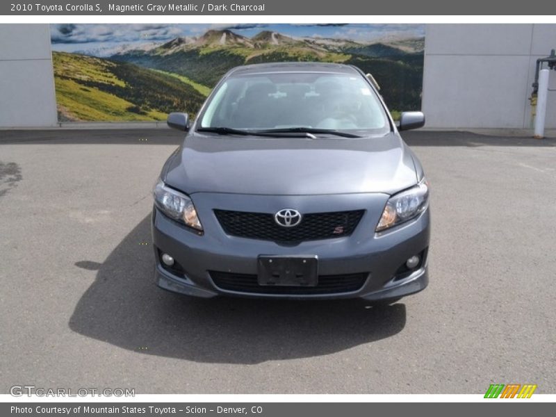 Magnetic Gray Metallic / Dark Charcoal 2010 Toyota Corolla S