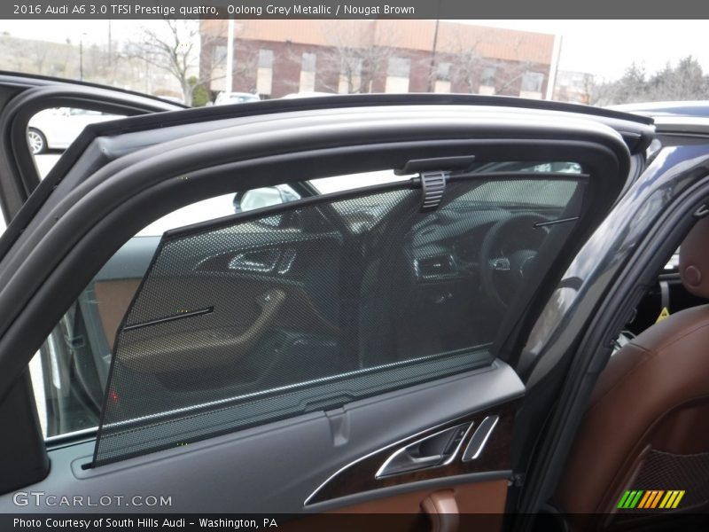 Oolong Grey Metallic / Nougat Brown 2016 Audi A6 3.0 TFSI Prestige quattro