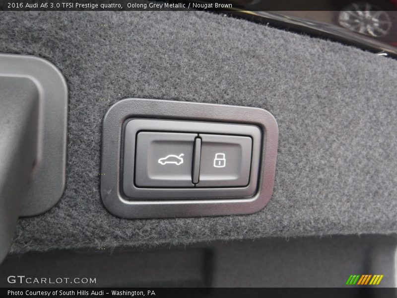 Oolong Grey Metallic / Nougat Brown 2016 Audi A6 3.0 TFSI Prestige quattro