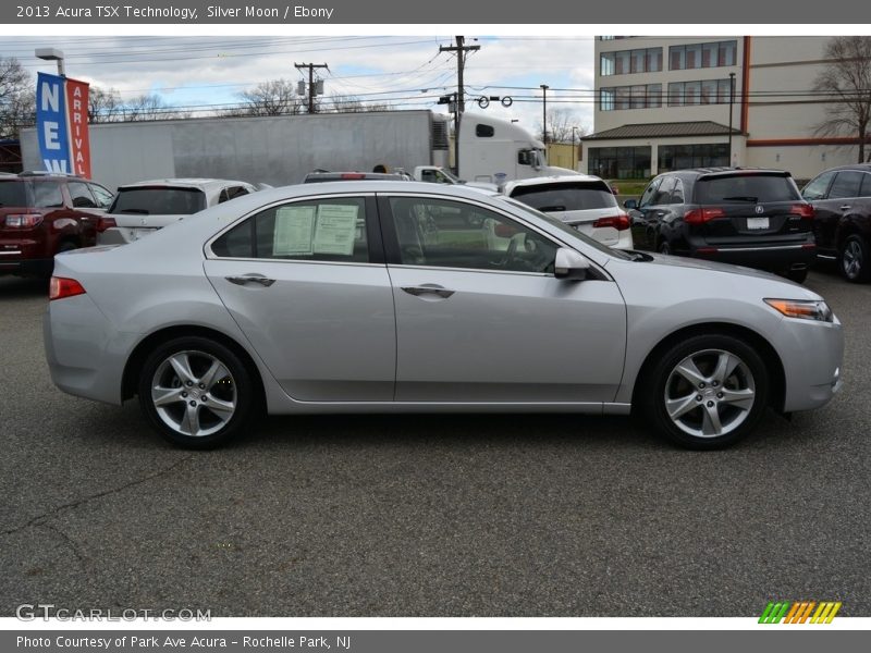 Silver Moon / Ebony 2013 Acura TSX Technology