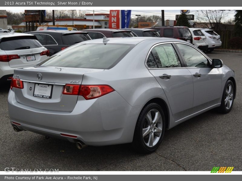 Silver Moon / Ebony 2013 Acura TSX Technology