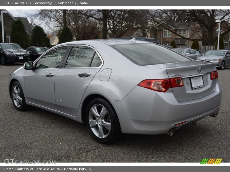 Silver Moon / Ebony 2013 Acura TSX Technology