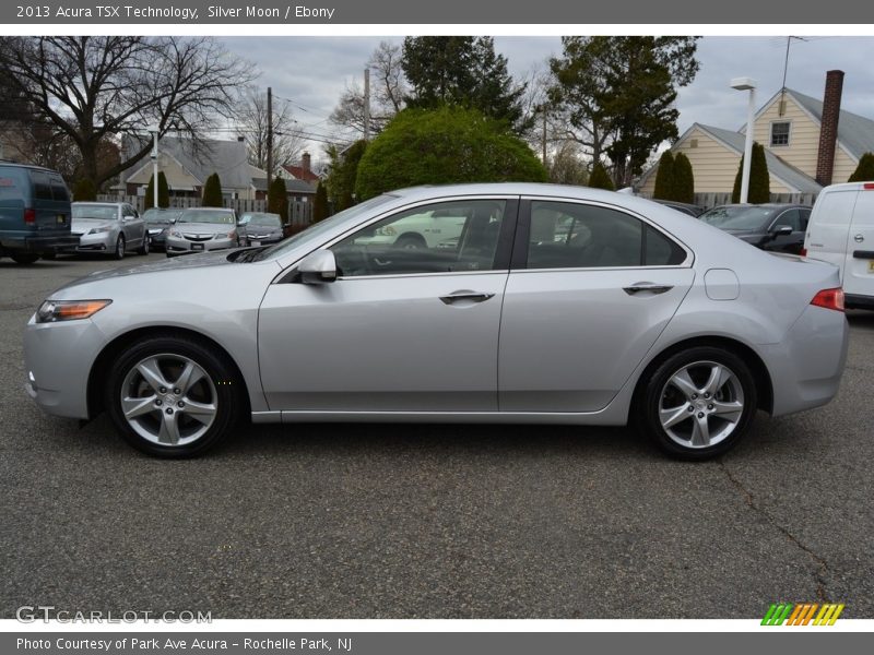 Silver Moon / Ebony 2013 Acura TSX Technology