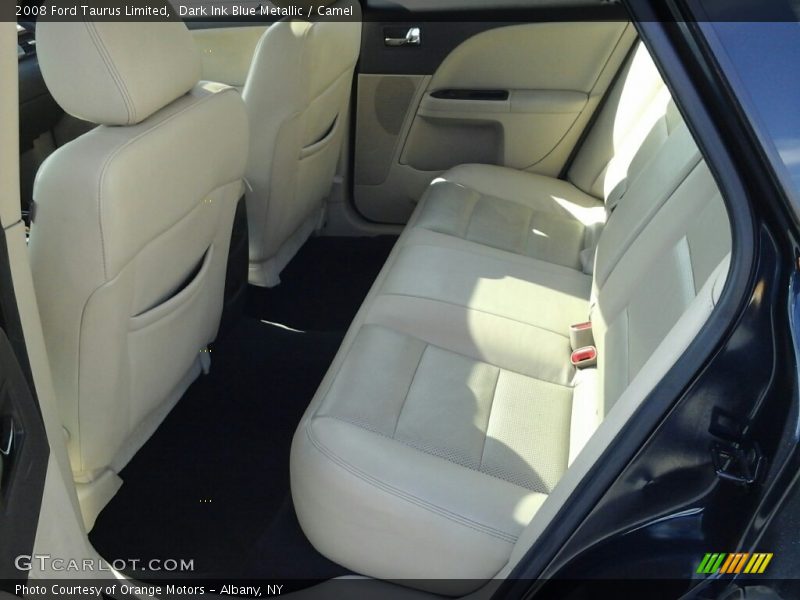 Dark Ink Blue Metallic / Camel 2008 Ford Taurus Limited