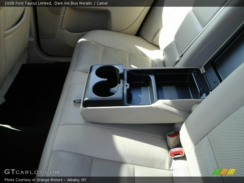 Dark Ink Blue Metallic / Camel 2008 Ford Taurus Limited