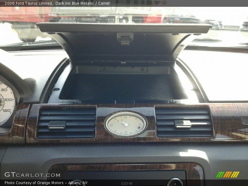 Dark Ink Blue Metallic / Camel 2008 Ford Taurus Limited