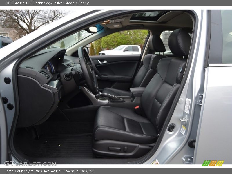 Silver Moon / Ebony 2013 Acura TSX Technology