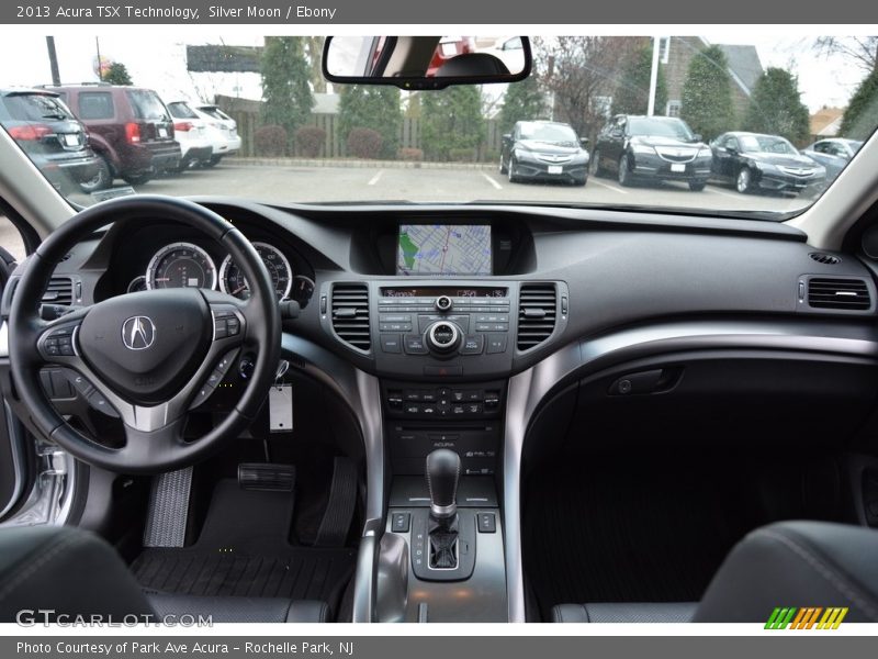 Silver Moon / Ebony 2013 Acura TSX Technology