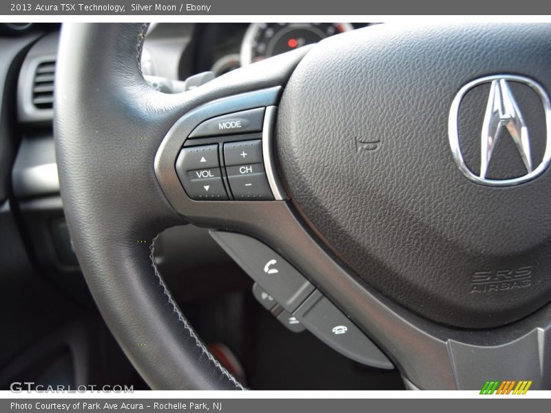 Silver Moon / Ebony 2013 Acura TSX Technology