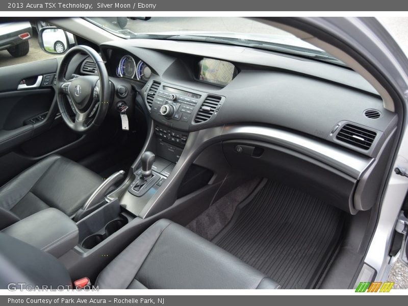 Silver Moon / Ebony 2013 Acura TSX Technology