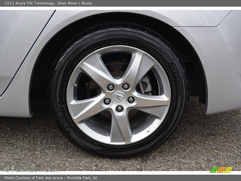 Silver Moon / Ebony 2013 Acura TSX Technology