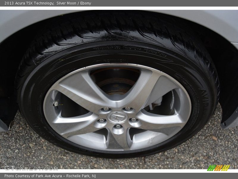 Silver Moon / Ebony 2013 Acura TSX Technology