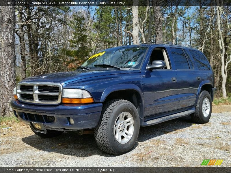 Patriot Blue Pearlcoat / Dark Slate Gray 2003 Dodge Durango SLT 4x4