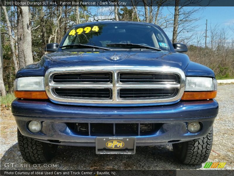 Patriot Blue Pearlcoat / Dark Slate Gray 2003 Dodge Durango SLT 4x4