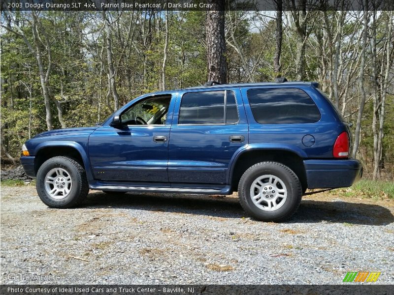 Patriot Blue Pearlcoat / Dark Slate Gray 2003 Dodge Durango SLT 4x4