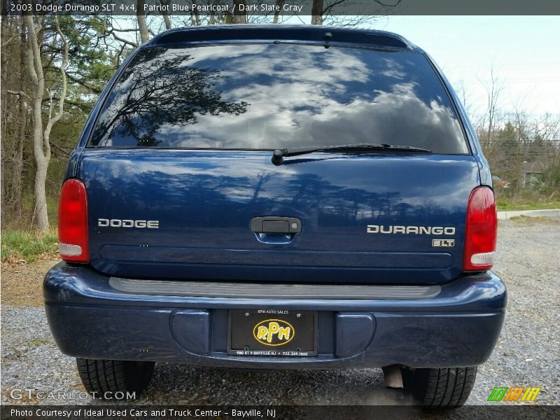 Patriot Blue Pearlcoat / Dark Slate Gray 2003 Dodge Durango SLT 4x4