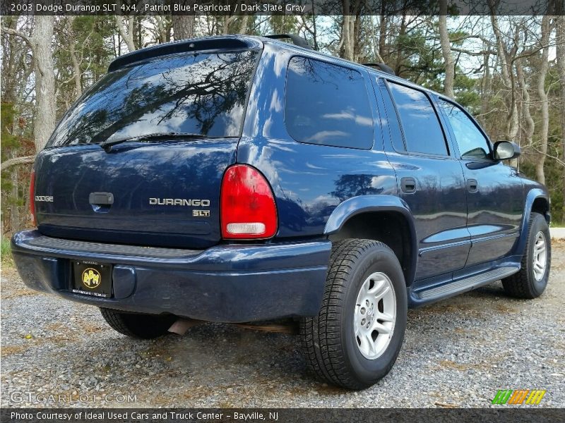 Patriot Blue Pearlcoat / Dark Slate Gray 2003 Dodge Durango SLT 4x4