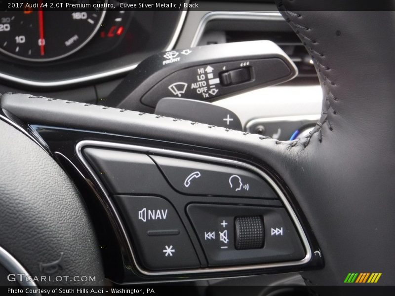 Controls of 2017 A4 2.0T Premium quattro