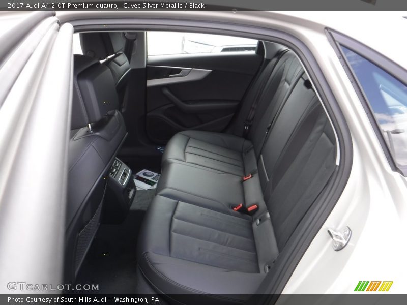 Rear Seat of 2017 A4 2.0T Premium quattro