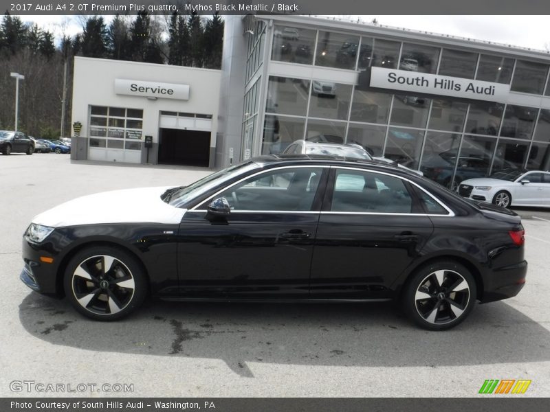 Mythos Black Metallic / Black 2017 Audi A4 2.0T Premium Plus quattro