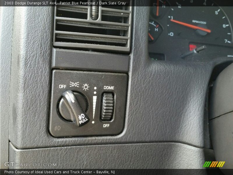 Controls of 2003 Durango SLT 4x4