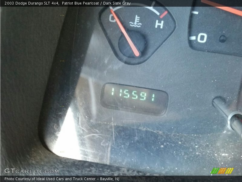 Patriot Blue Pearlcoat / Dark Slate Gray 2003 Dodge Durango SLT 4x4