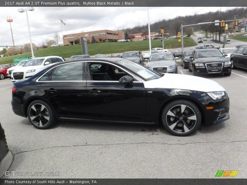 Mythos Black Metallic / Black 2017 Audi A4 2.0T Premium Plus quattro